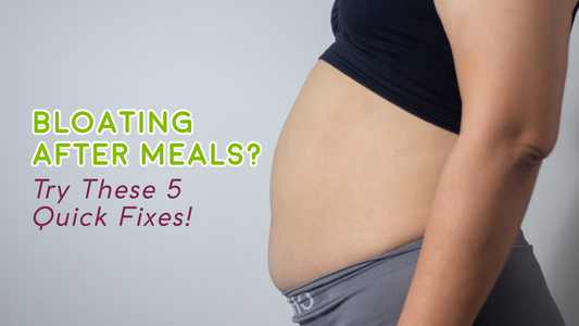 Bloated After Meals? Try These 5 Quick Fixes!