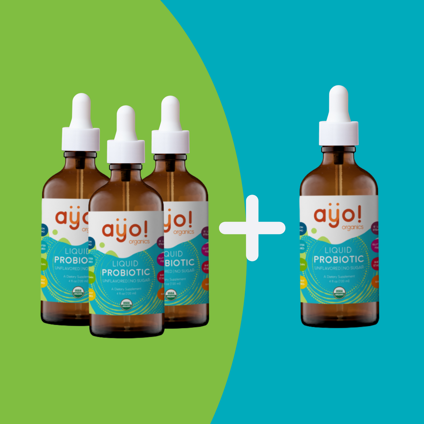 Ayo Liquid Probiotics Bundle Promo