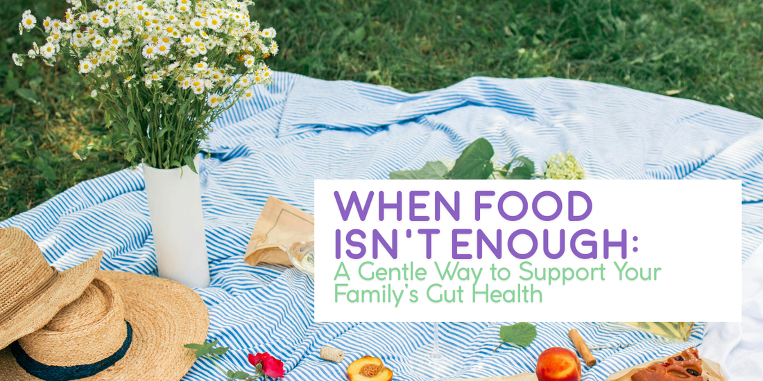When Food Isn’t Enough: A Gentle Way to Support Your Family’s Gut Health