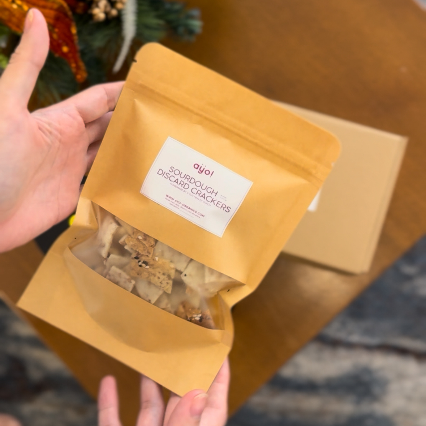 Sourdough Discard Crackers