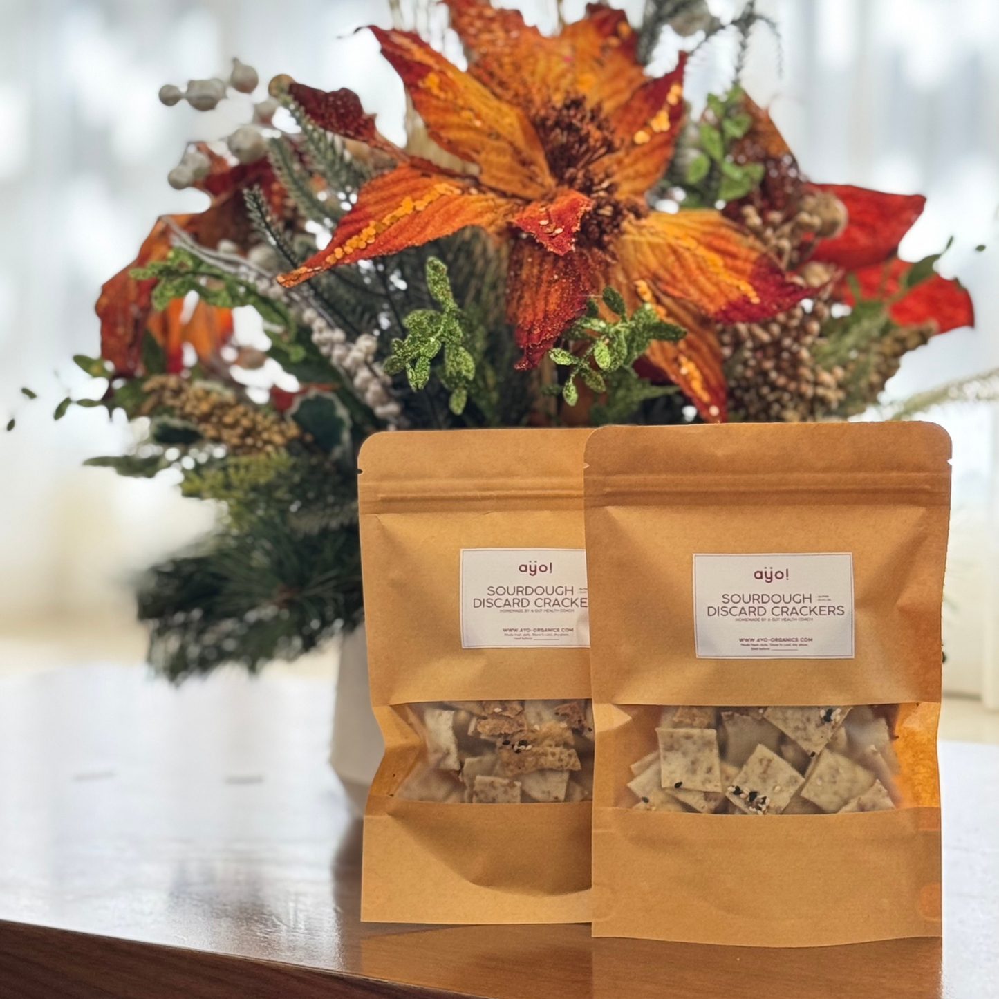 Sourdough Discard Crackers