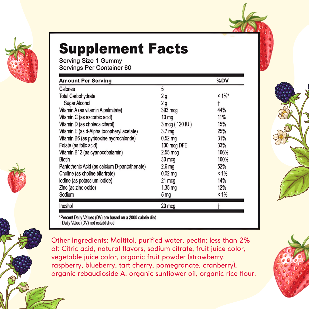 Kids Multivitamins Gummies (60 count)