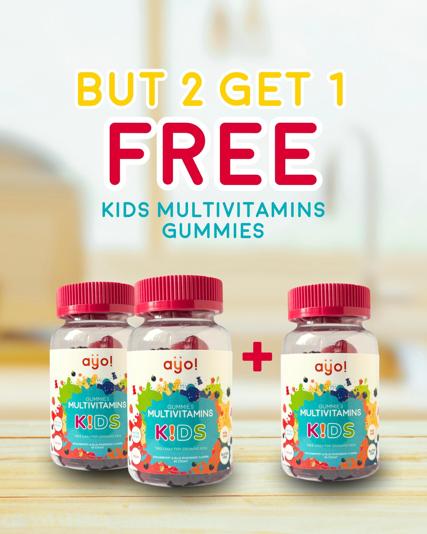 Kids Multivitamins Gummies (60 count)